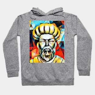 Ibn al Nafis Abstract Portrait | Ibn al Nafis Artwork 2 Hoodie